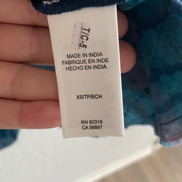 Lucky Brand - Tie Dye Babydoll Tunic - Picture 5 of 6